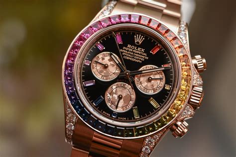 rolex rose gold rainbow daytona|Rolex rainbow 116595rbow price.